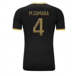 AS Monaco Mohamed Camara #4 Gostujuci Dres 2023-24 Kratak Rukavima